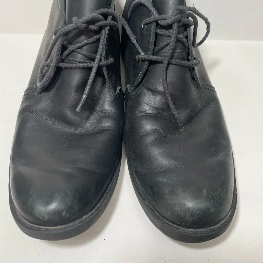 Timberland Black Leather Chukka Boots